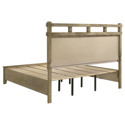 Hazlewood 59-inch Eastern King Storage Bed Vineyard Oak - 207530KE