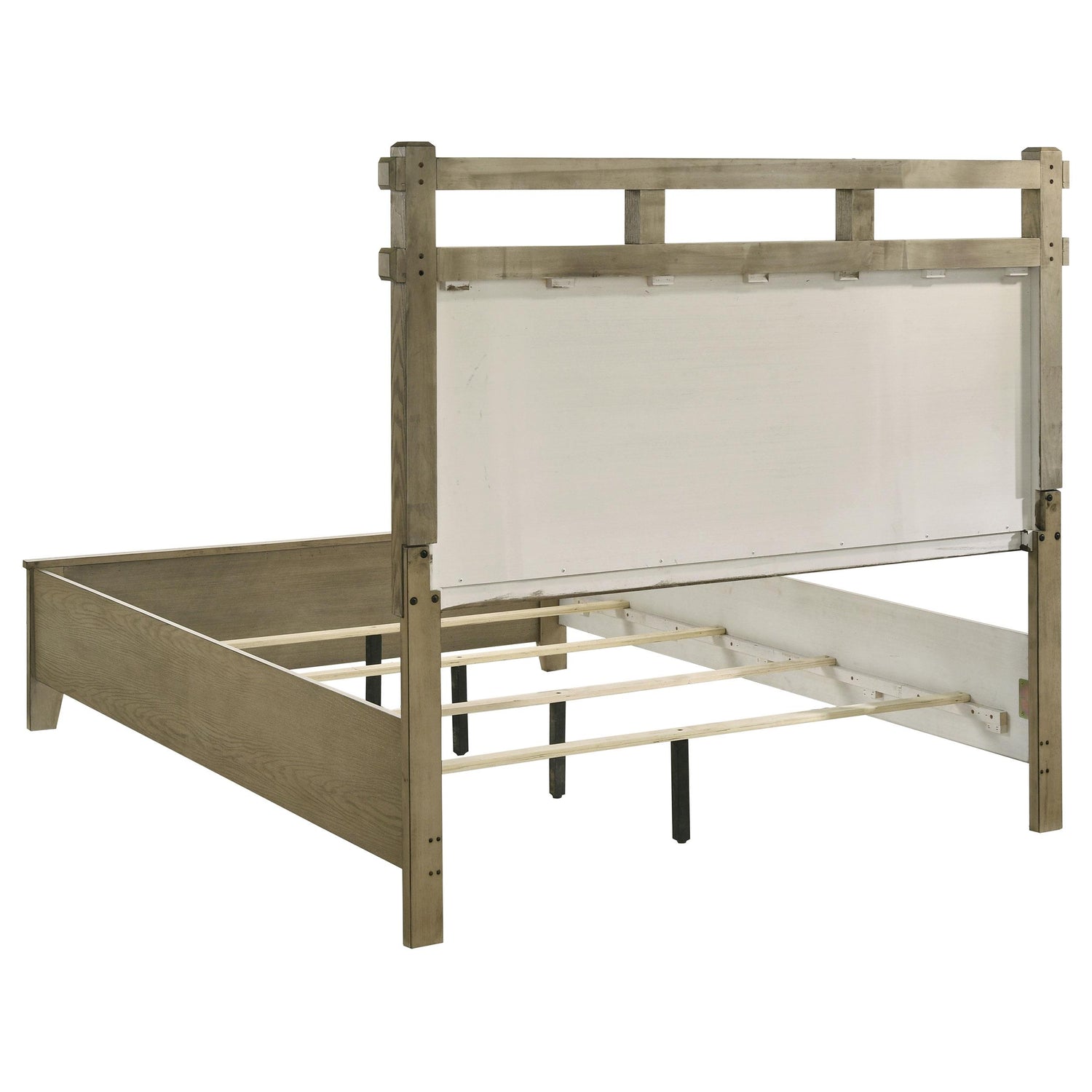 Hazlewood 59-inch Queen Panel Bed Vineyard Oak - 207531Q