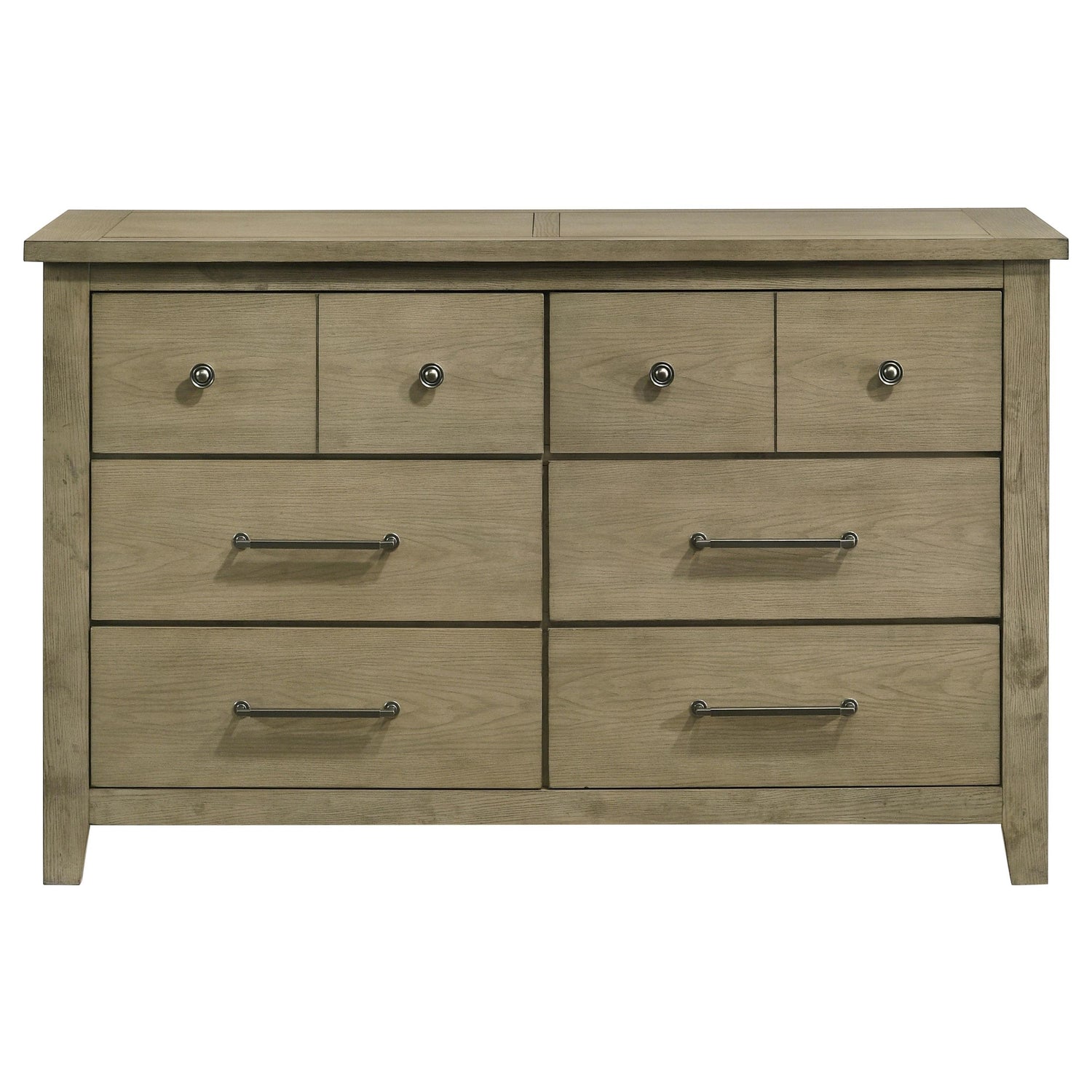 Hazlewood 6-drawer Bedroom Dresser Cabinet Vineyard Oak - 207533