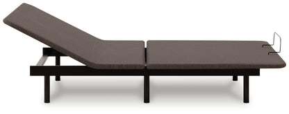 Head/Foot Model - Good Charcoal Gray Queen Adjustable Base - M5X332