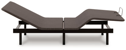 Head/Foot Model - Good Charcoal Gray Queen Adjustable Base - M5X332