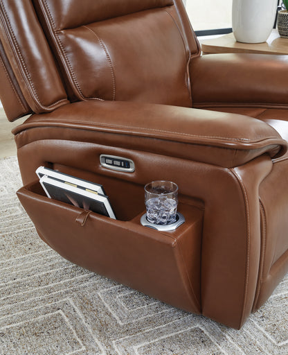 Healy Pier Chocolate Power Recliner - U1120413