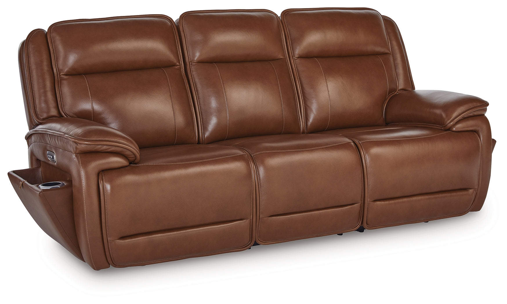 Healy Pier Chocolate Power Reclining Sofa - U1120415
