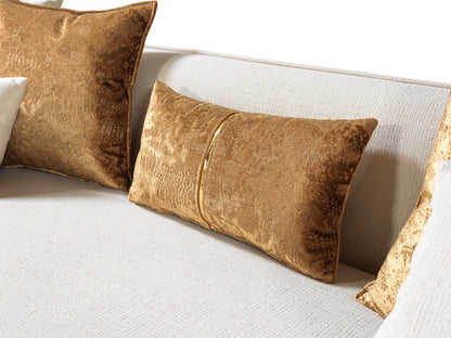 Helena Ivory Velvet Sofa 94" [ETA: 11/25] - HELENA-S