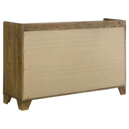 Henderson 4-piece Queen Bedroom Set Medium Oak - 222971Q-S4