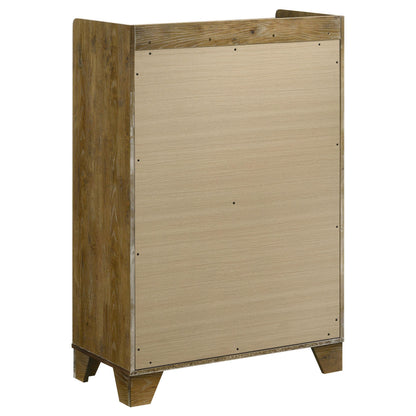 Henderson 5-piece Queen Bedroom Set Medium Oak - 222971Q-S5