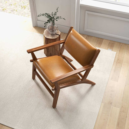 Hendrix Antique Tan Leather Arm Chair - LCH01201501