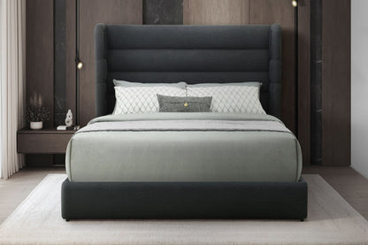 Hero Black Platform Bed (w/ Bluetooth Speaker) - Queen, King *King - HERO BLACK King
