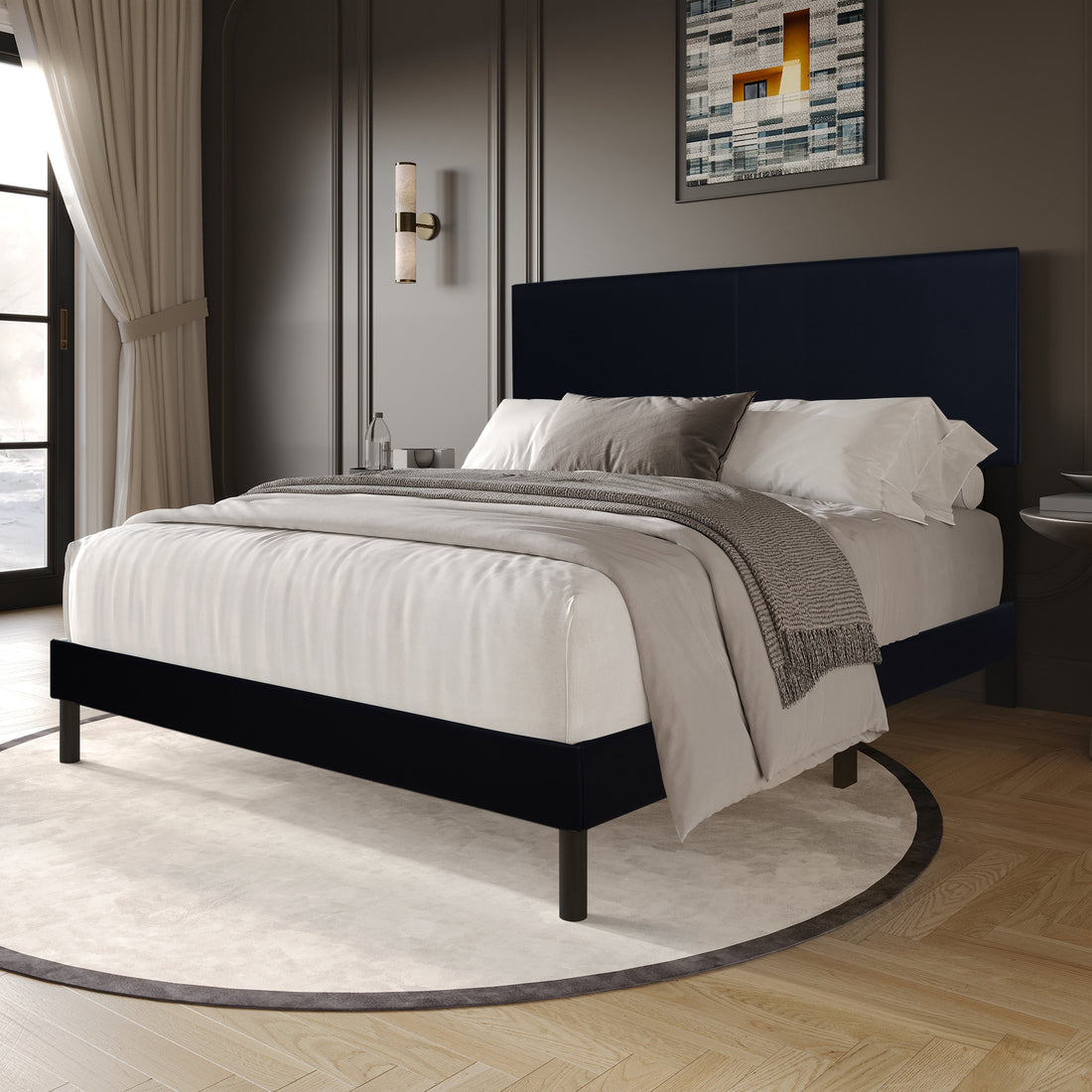 HH100 Platform Bed - Twin, Full, Queen, King *Full - HH100 PLATFORM BED Full