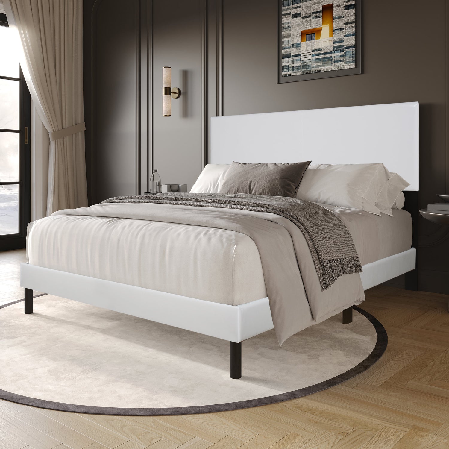 HH120 Platform Bed - Twin, Full, Queen, King *Queen - HH120 PLATFORM BED Queen