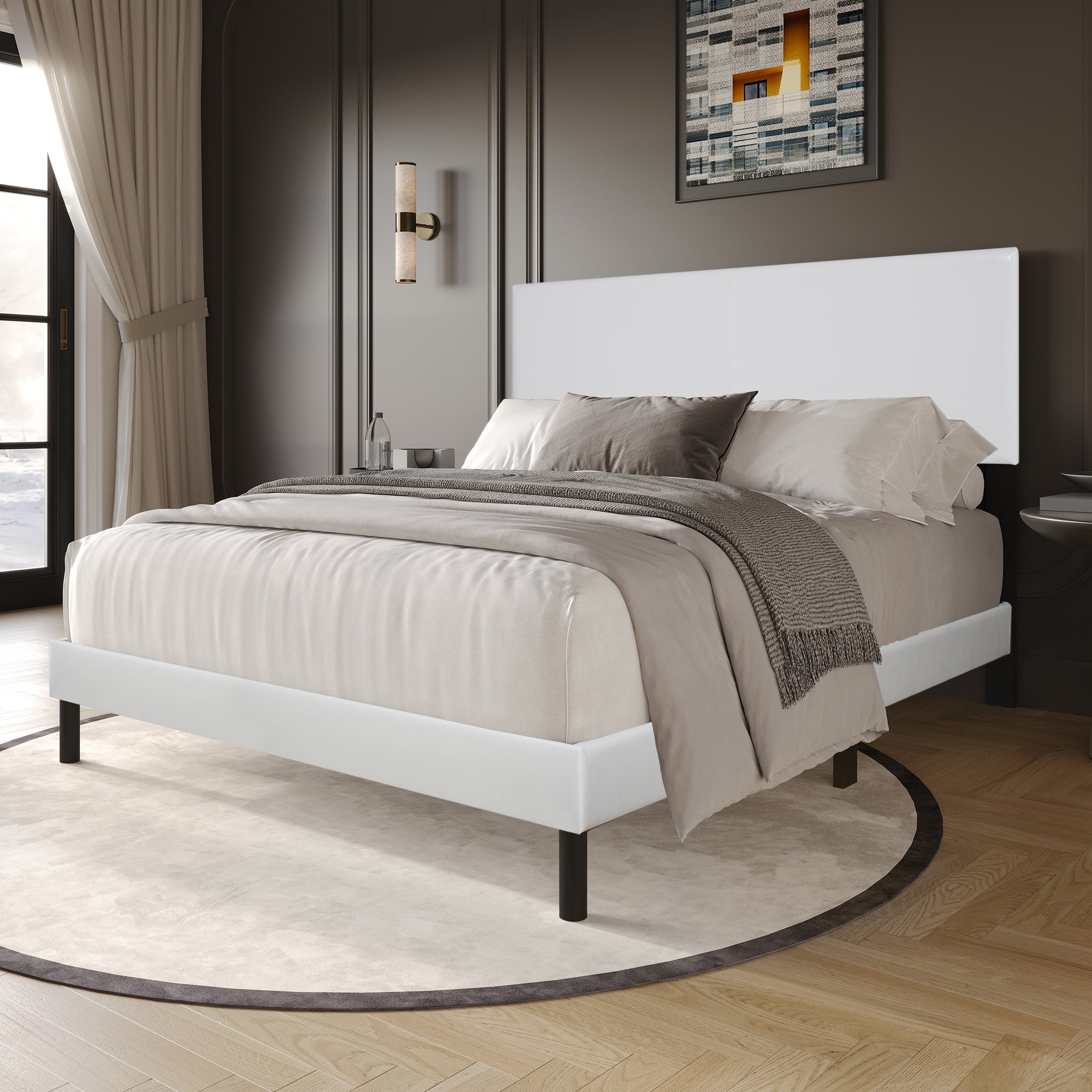 HH120 Platform Bed - Twin, Full, Queen, King *Queen - HH120 PLATFORM BED Queen