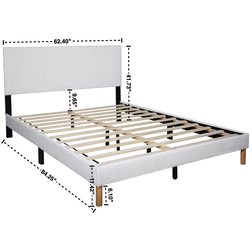 HH200 Platform Bed - Twin, Full, Queen, King *Full - HH200 PLATFORM BED Full