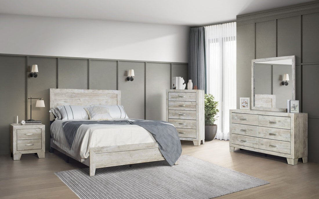 HH3620 - 5pc Bedroom Set - Queen, King *King 5PC - HH3620 - 5pc Bedroom Set King 5PC