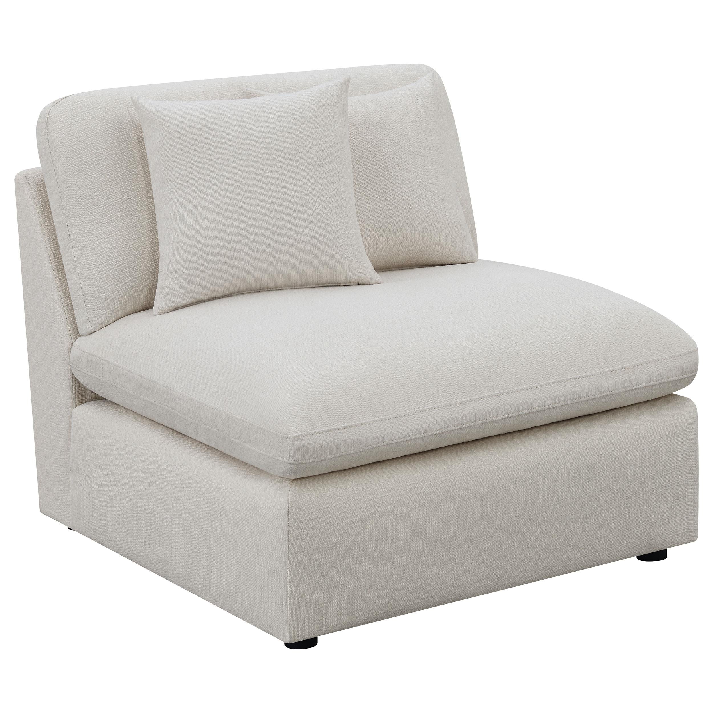 Hobson 5-piece Upholstered Modular Sectional Sofa Ivory - 551451-SETA