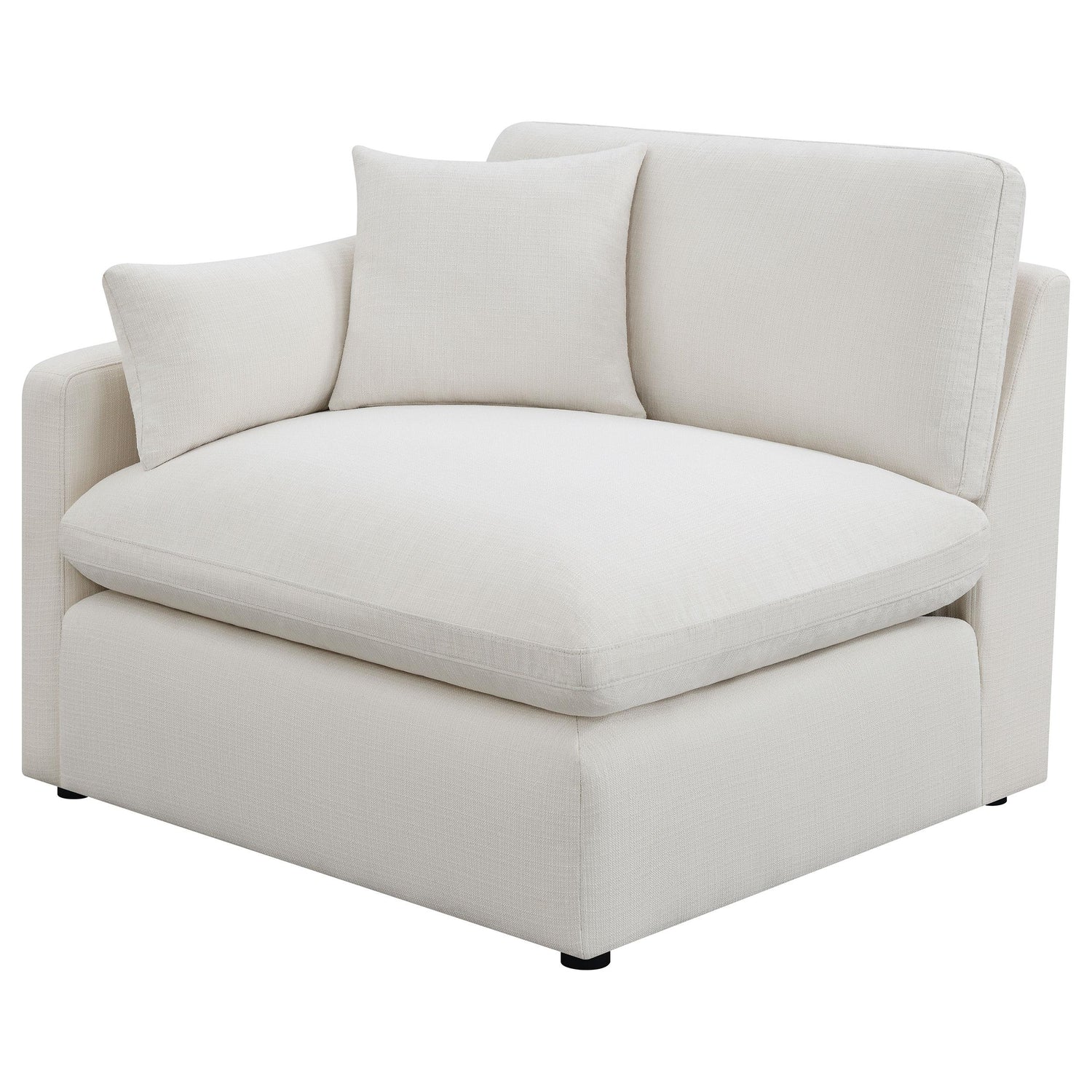 Hobson 5-piece Upholstered Modular Sectional Sofa Ivory - 551451-SETA
