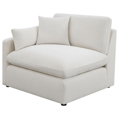 Hobson 5-piece Upholstered Modular Sectional Sofa Ivory - 551451-SETA