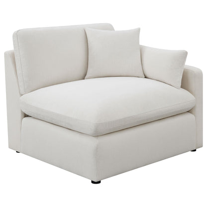 Hobson 5-piece Upholstered Modular Sectional Sofa Ivory - 551451-SETA