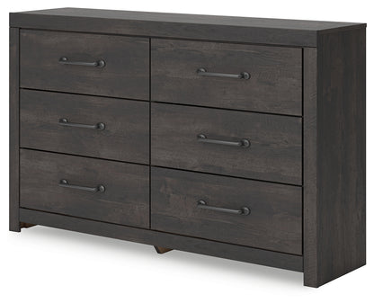 Hollivern Dark Gray Dresser - PCB2108-31