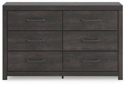 Hollivern Dark Gray Dresser - PCB2108-31