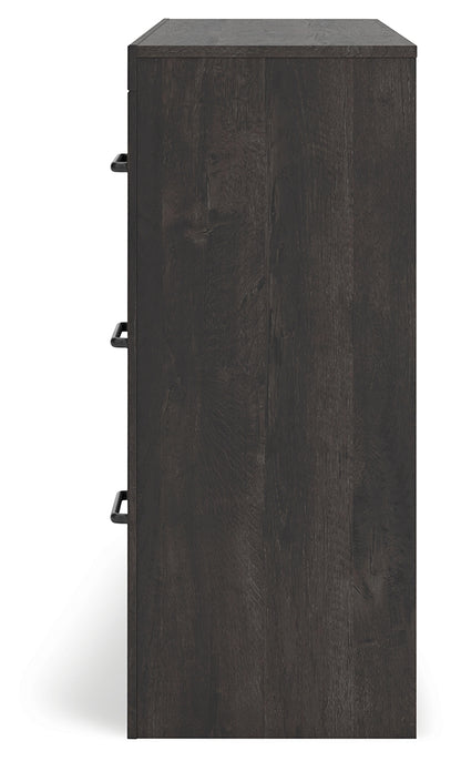Hollivern Dark Gray Dresser - PCB2108-31