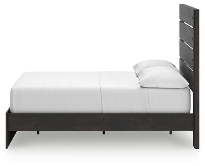 Hollivern Dark Gray Full Panel Storage Bed - PCB2108B15