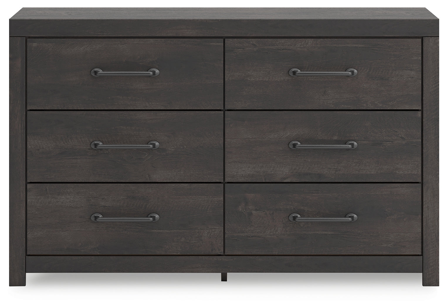 Hollivern Twin Panel Storage Bed with Dresser in Dark Gray from Ashley - Luna Furniture