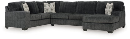 Hollyview Shadow 3-Piece Sectional with Chaise - 15205S1