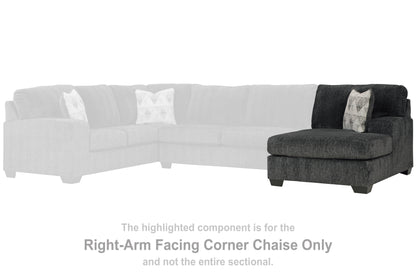 Hollyview Shadow Right-Arm Facing Corner Chaise - 1520517