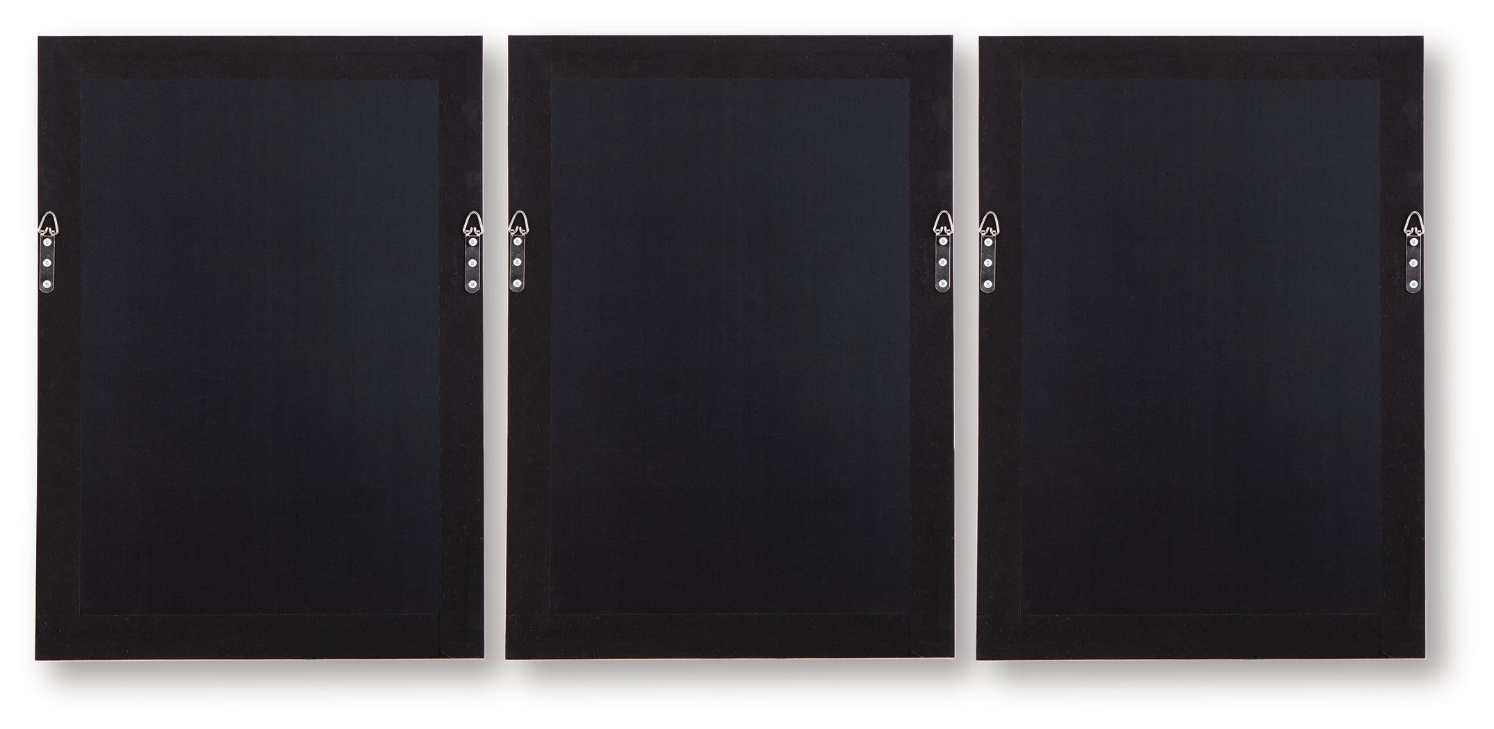 Honslow Brown/Black/White Wall Art (Set of 3) - A8000506