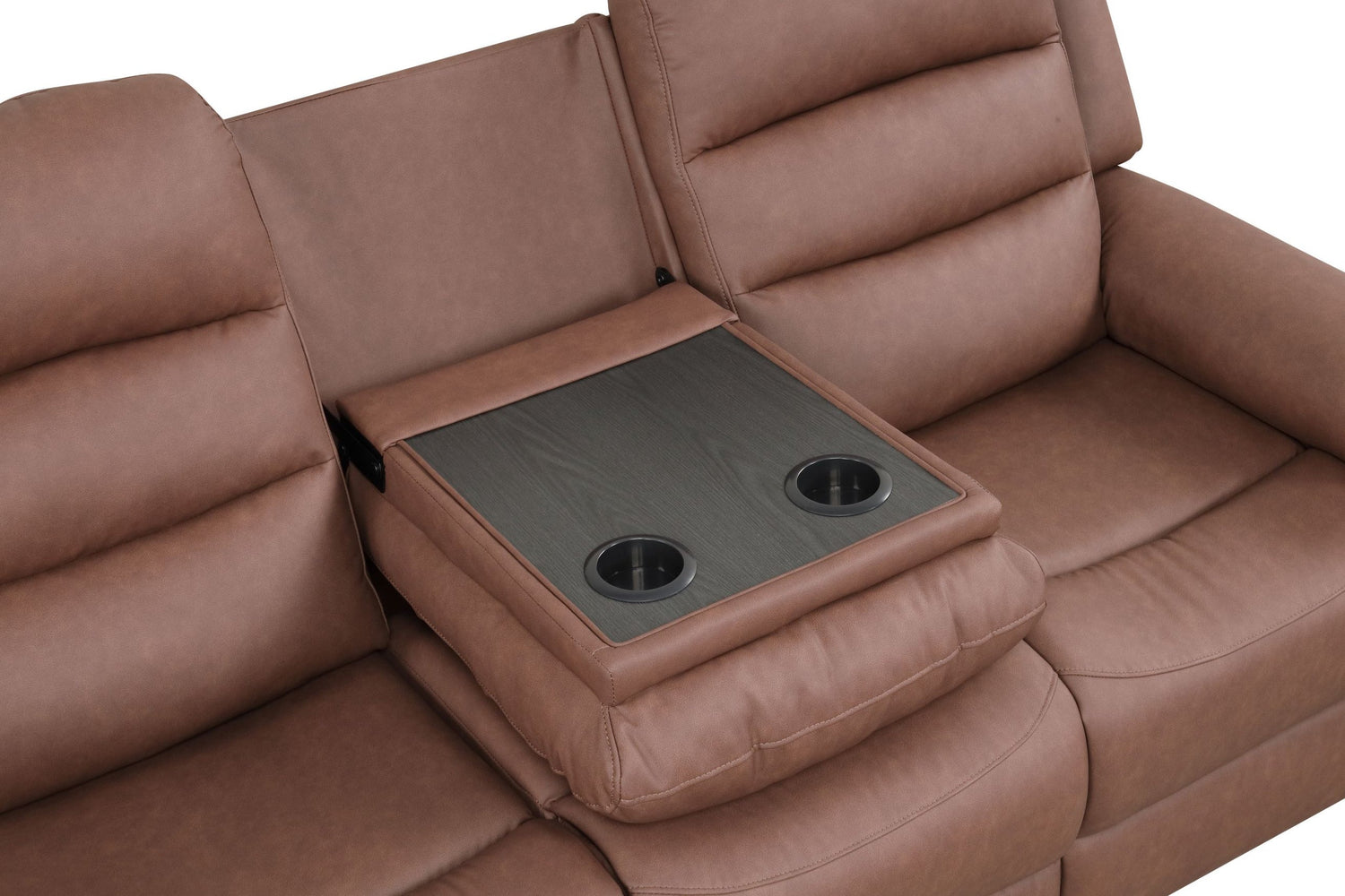 Hope Brown 3PC Reclining Set - HOPE Brown 3PC