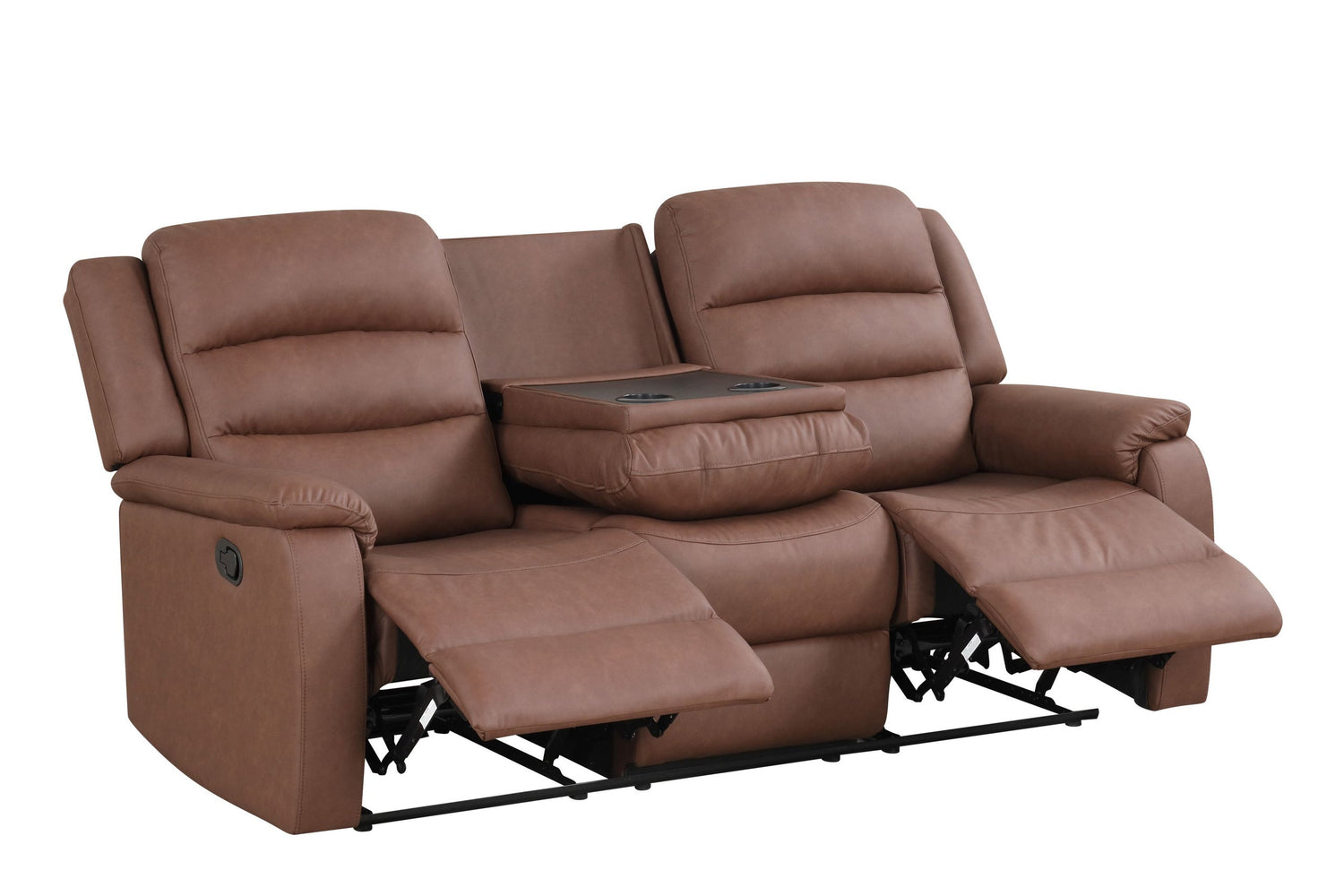 Hope Brown 3PC Reclining Set - HOPE Brown 3PC