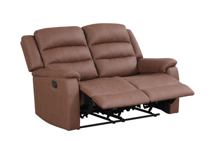Hope Brown 3PC Reclining Set - HOPE Brown 3PC
