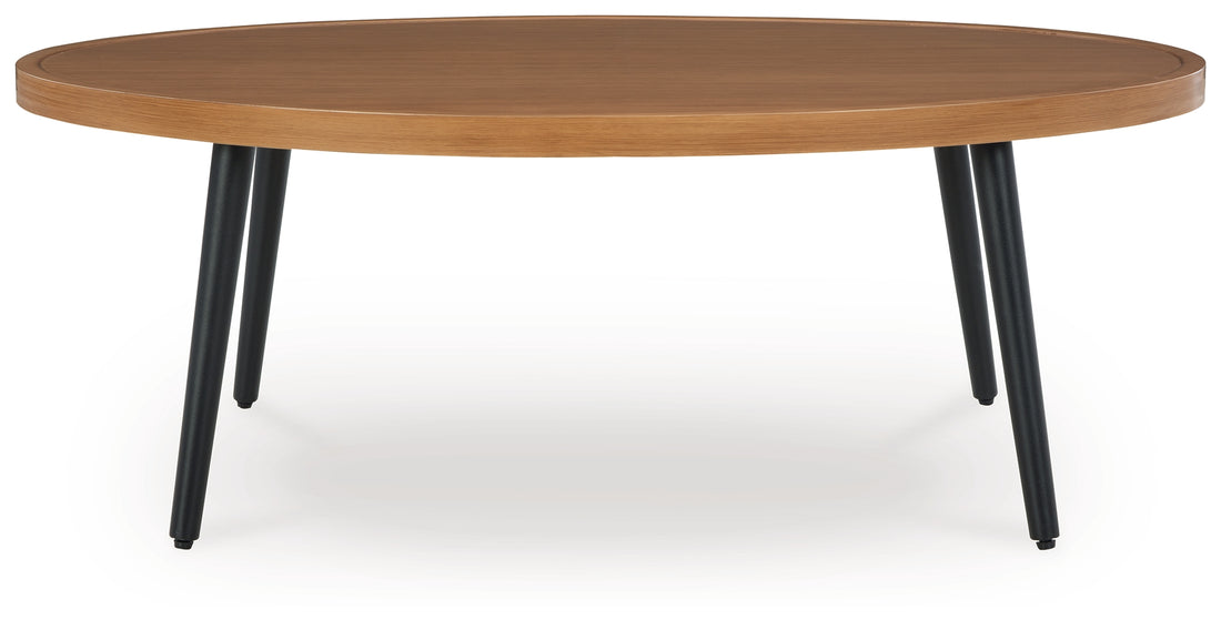 Horizon Hall Outdoor Sofa, 2 Lounge Chairs, Ottoman and Coffee Table - P572P3