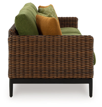 Horizon Hall Outdoor Sofa, 2 Lounge Chairs, Ottoman and Coffee Table - P572P3