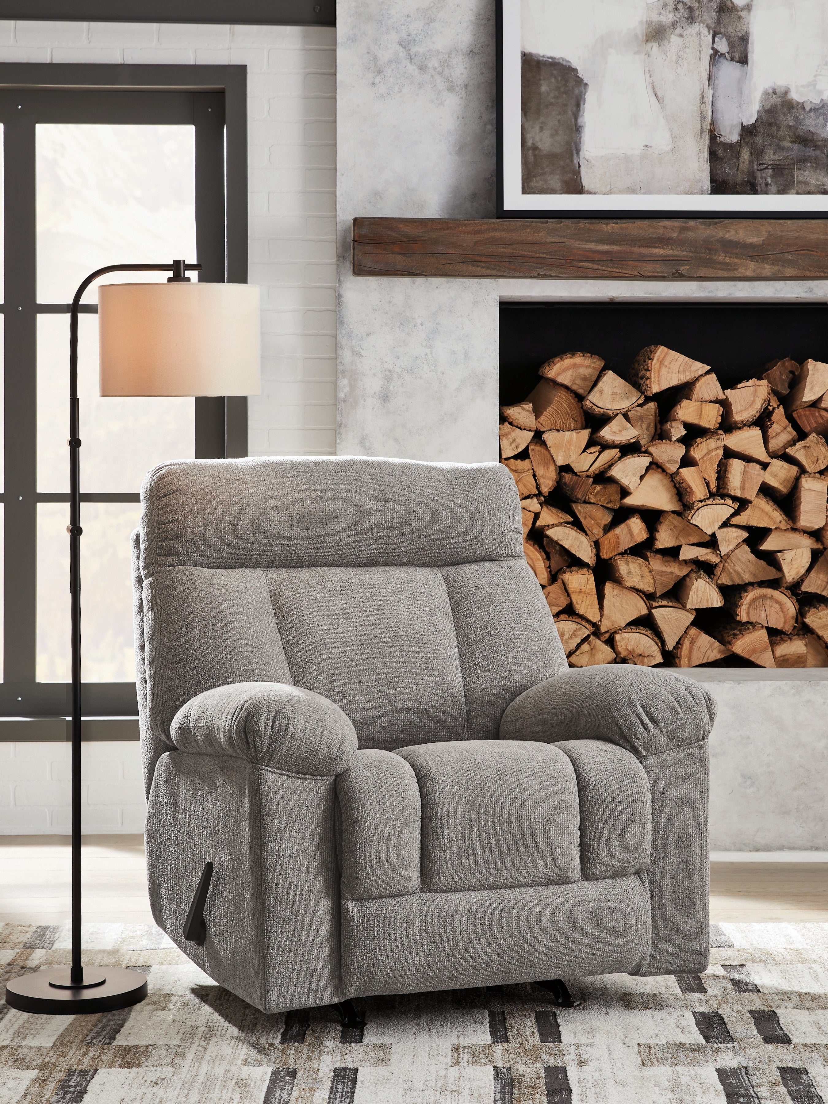 Hoyne Park Smoke Recliner - PC8281625