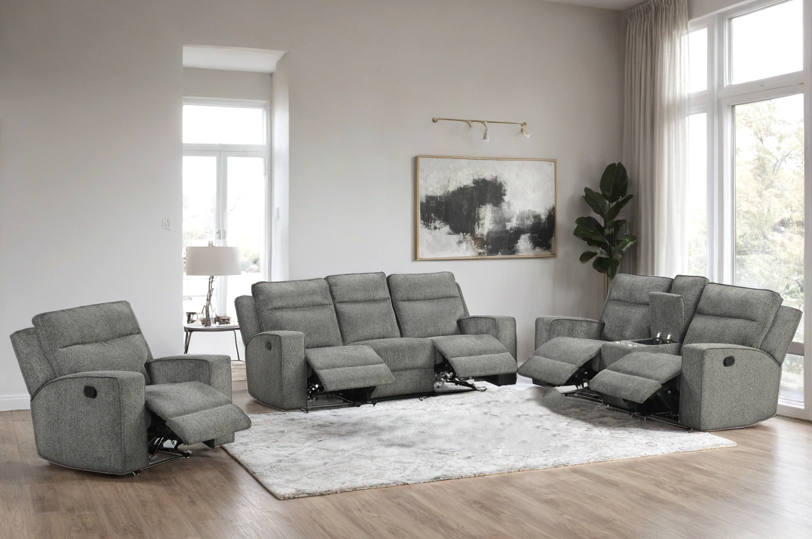 Hudson 3PC Reclining Set - HUDSON 3PC Set