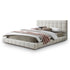 Hudson Ivory Boucle Queen Bed - BED00500701
