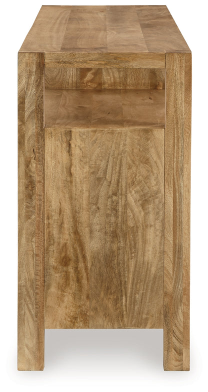 Hudwick Natural Brown Accent Cabinet - A4000672
