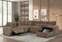 Hunter Mocha Sectional (W/ Bluetooth Speaker & Pull-Out Bed) - HUNTER MOCHA