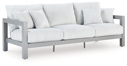 Hurley Park Gray Outdoor Sofa with Cushion - PCP695-838