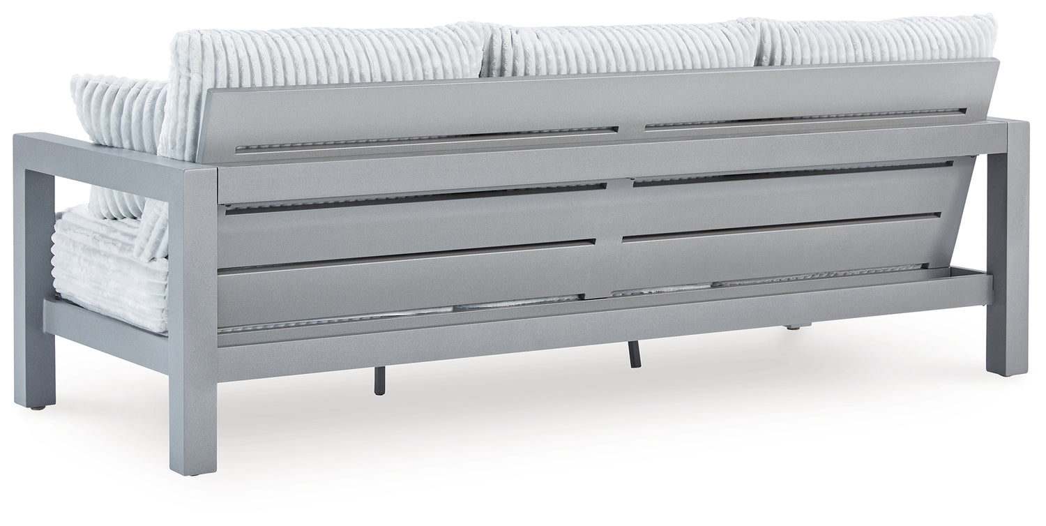 Hurley Park Gray Outdoor Sofa with Cushion - PCP695-838