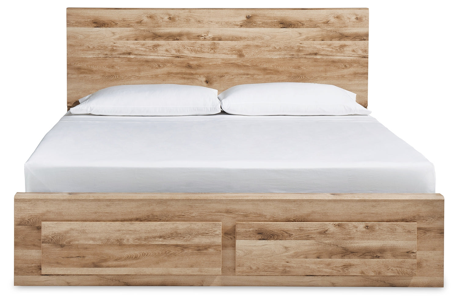 Hyanna Tan Brown Queen Panel Storage Bed and Chest - B1050B51