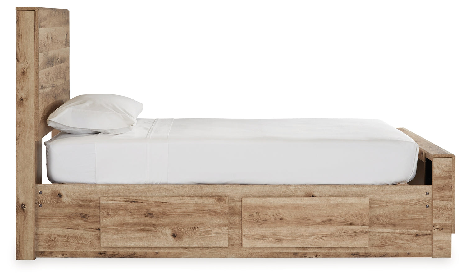 Hyanna  Twin Panel Bed with 2 Side Storage - B1050B28
