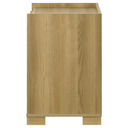 Hyland 2-drawer Nightstand Bedside Table Natural - 215652