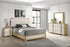 Hyland 4-piece Eastern King Bedroom Set Natural - 215651KE-S4