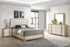 Hyland 4-piece Eastern King Bedroom Set Natural - 215651KE-S4X
