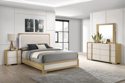 Hyland 4-piece Queen Bedroom Set Natural - 215651Q-S4X