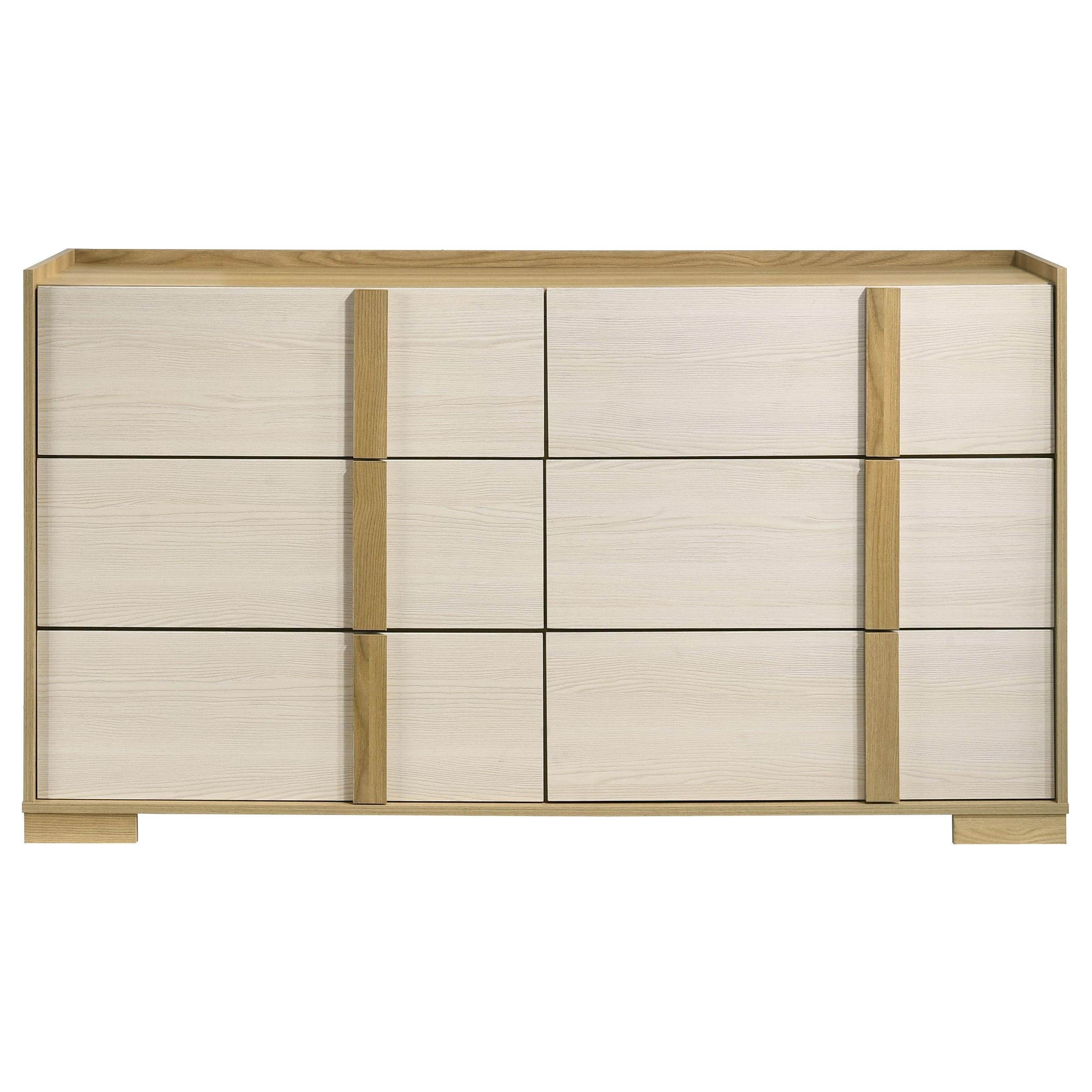 Hyland 6-drawer Dresser Natural - 215653