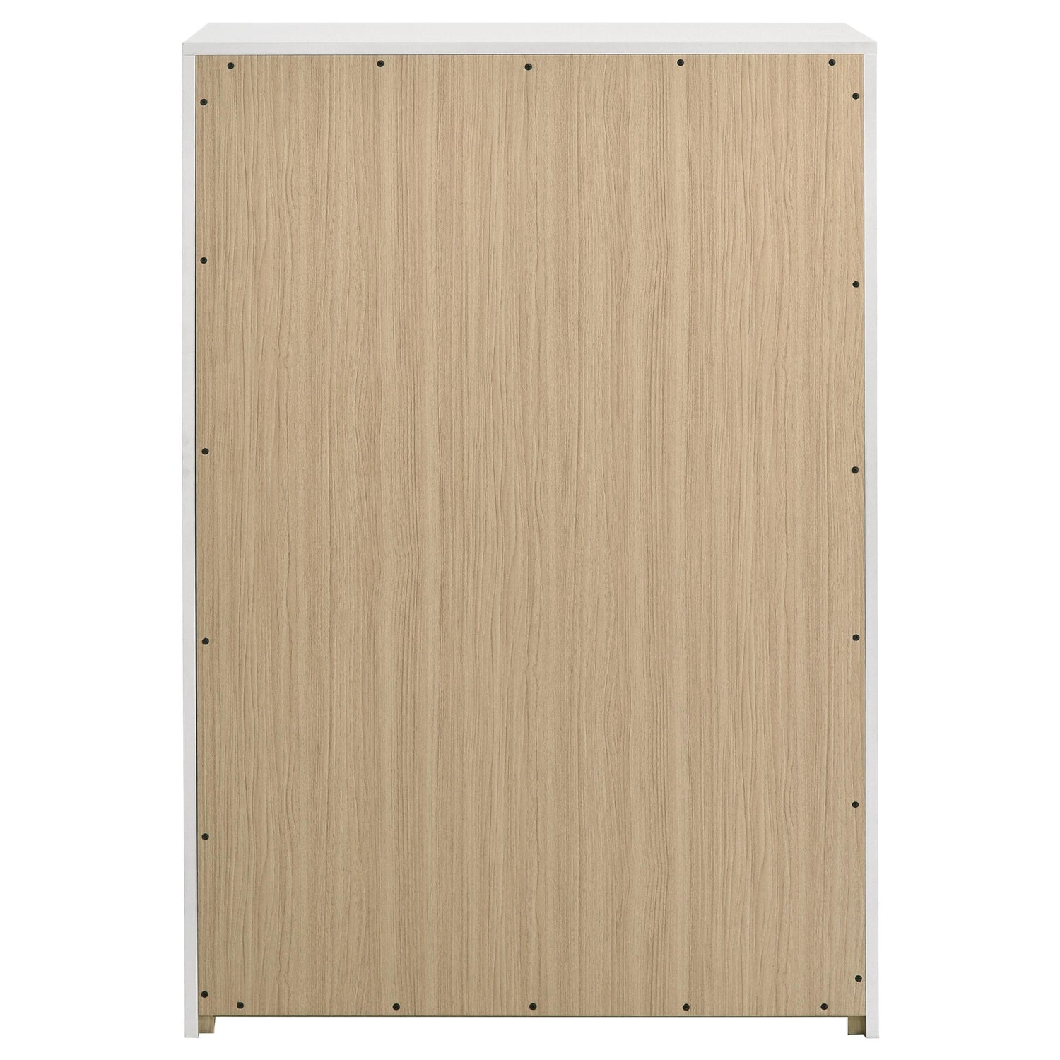 Ines 5-drawer Bedroom Chest of Drawers White High Gloss - 223095