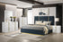 Ines 5-piece Queen Bedroom Set Navy and White High Gloss - 223091NVYQ-S5